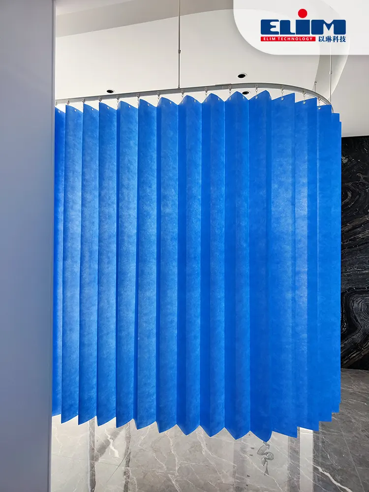 Standard Medical Blue Disposable Curtain